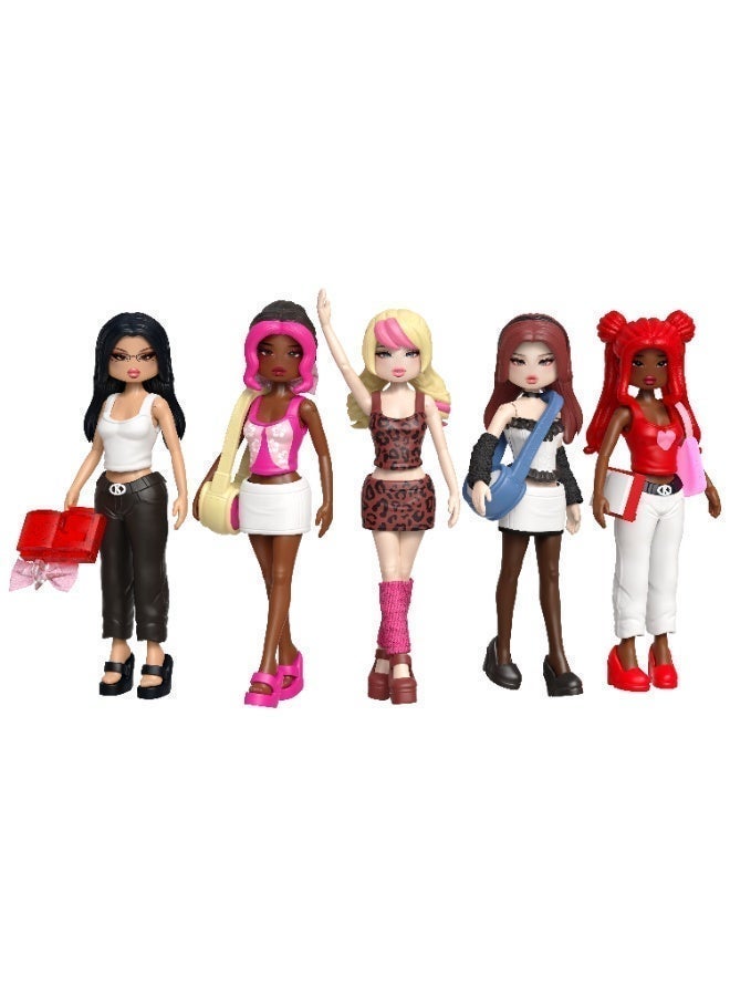PhatMojo Dress to Impress Mystery Models Superstar 5-Pack Series 1, Blind Box Collectible Small Dolls with Star Storage Case, Includes DLC Code, Officially Licensed Toy - Image 5