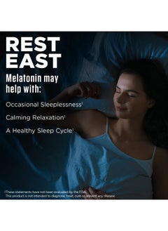 KAL KAL Melatonin 5mg Sleep Aid Lozenges, Melatonin Supplement Supports Sleep Quality, Calming Relaxation and a Healthy Sleep Cycle, with Added Vitamin B6, Vegetarian, Natural Lemon Flavor, 60 Lozenges  - Image 1