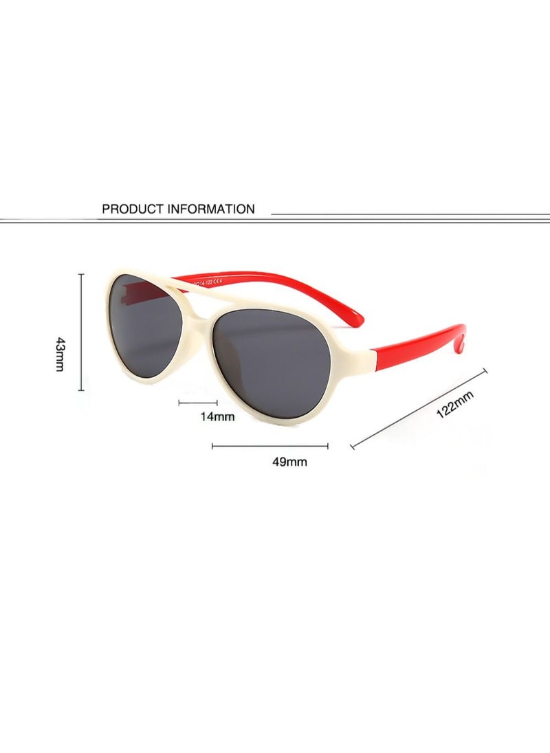 MissTiara - Children's Personalized Trend Polarized Sunglasses - Image 1