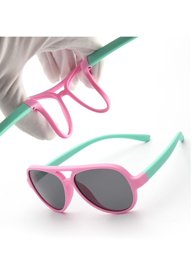 MissTiara - Children's Personalized Trend Polarized Sunglasses - Image 1