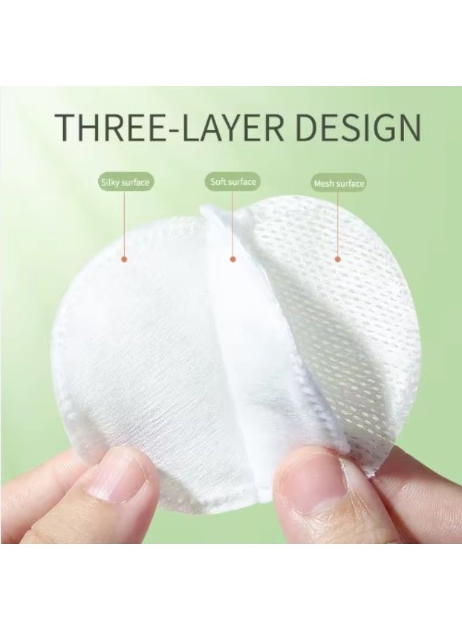 80 Pcs Makeup Remover Cotton Soft Skin Cleansing Cotton Super Gentle Touch Perfect for Daily Care and Remove Makeup Residue Without Irritation or Dryness - Image 3