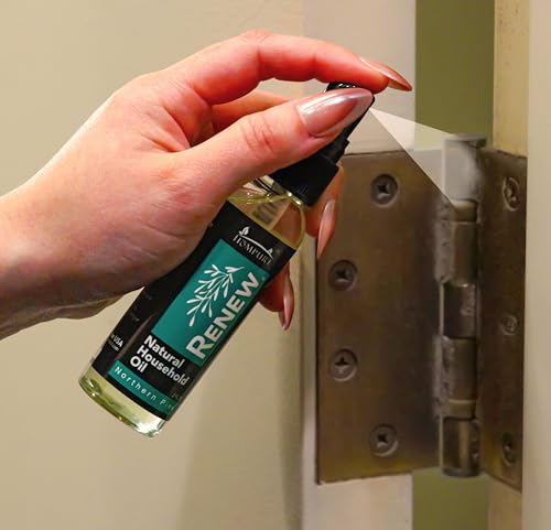 HōMPURE® Renew Natural Household Oil Northern Pine Squeaky Door fix, Noisy Hinge Lubricant, lubricate Dead Bolts, Locks and Key Holes, Garage Chaine and Wheel Grease Spray. - Image 2