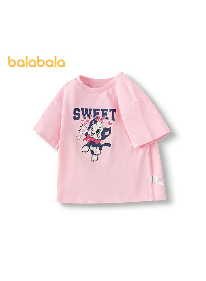 Balabala Kids' Short Sleeve T-shirt For Boys And Girls Summer  Moisture Wicking Quick Dry 208225117212 - Image 4