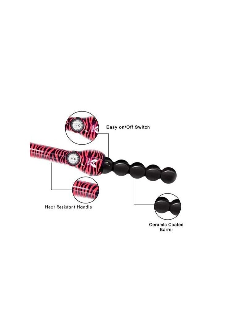 VISSO Visso Zebra Hair Curler Pink VZ-1  - Image 2