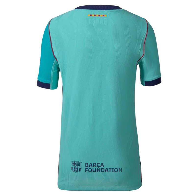 Nike Green Kids' FC Barcelona 26/27 3rd Authentic Football Jersey  | Best Price UAE
