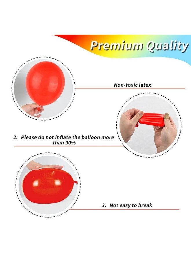 Biapian Toy Inspired Balloons - 12 Inch Red, Blue, Yellow Cow Print Sky Blue Cloud Story Balloons for Kids' Party Themed Decor - Image 3