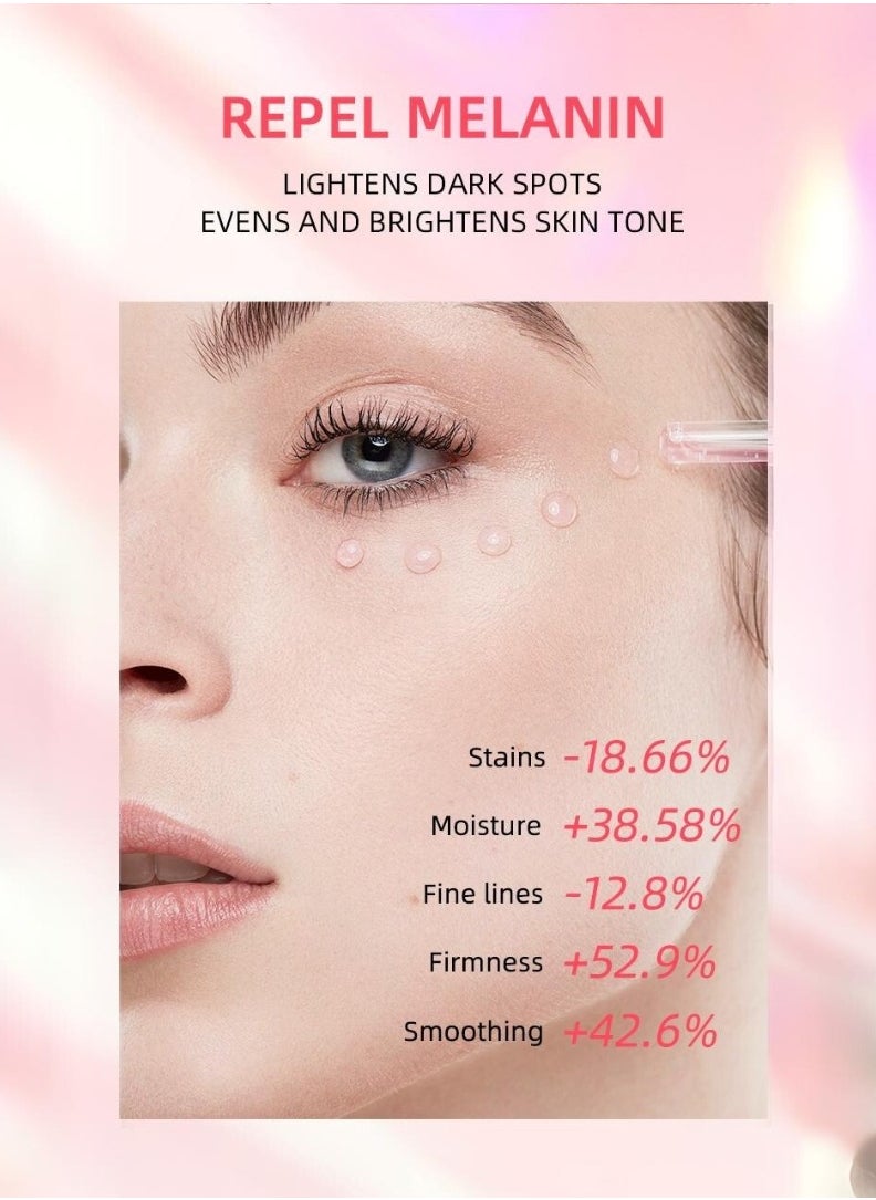 MOOYAM - 4 in 1 Facial Serum Vitamin C Serum for Face Vitamin C Facial Serums with Hyaluronic Acid Niacinamide Vitamin E Brightening Anti Aging Facial Serum for Dark Spots Fine Lines and Wrinkles 30ml - Image 1