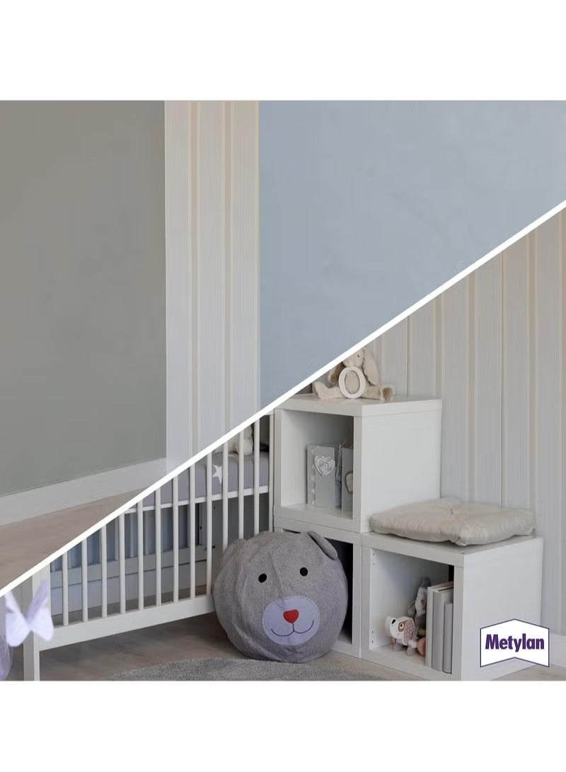 ميتيلان عبوتان من معجون ورق حائط قوي 125 غرام - لورق الحائط العادي، الخفيف، والثقيل، خالٍ من المواد الحافظة - Image 3