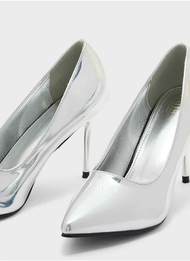 ELLA Metallic Pointy Pump