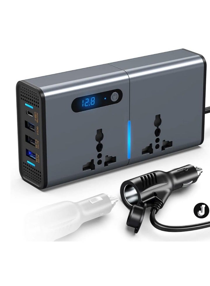 JAJEEK "New Versatile 200W DC/AC Inverter – Power Your Devices On the Go" - Image 1