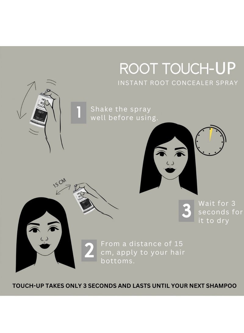 NEVA ROOT TOUCH-UP Instant Concealer Spray - 75ml LIGHT BLONDE - Image 2