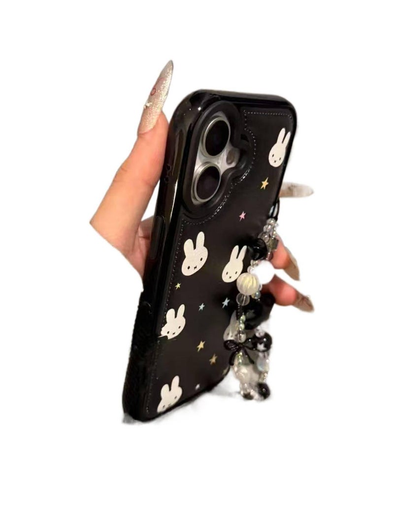 غطاء واقي | Star | مقاوم للصدمات لـ iPhone 16 / 16 Plus / 16 Pro / 16 Pro Max | حماية من السقوط | نقشة نجوم - Image 1