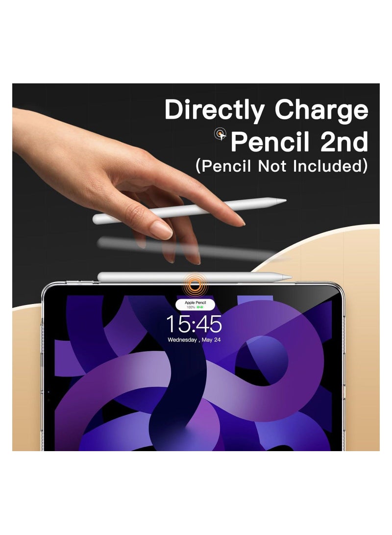 Youque For Apple iPad Air 11-Inch M2 (2024) Shockproof Tablet Case with Hard Acrylic Transparent Back Cover - Image 4