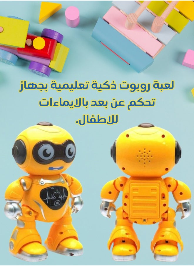 ماركة غير محددة - ألعاب الروبوت، روبوتات ذكية للتحكم عن بعد للأطفال، روبوتات قابلة للبرمجة قابلة لإعادة الشحن مع الإيماءات والاستشعار، ألعاب روبوت المشي والرقص، هدايا للأولاد والبنات فوق سن 3 سنوات - Image 1