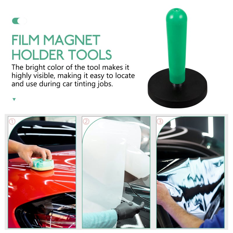 2pcs Car Vinyl Film Grippers Vinyl Film Magnet Holder Tools Car Wrapping Magnets - Image 3