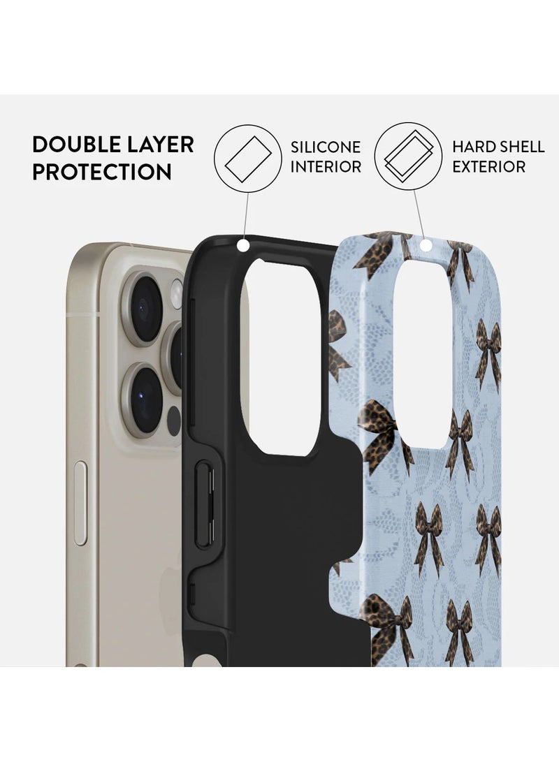 BURGA iPhone 16 pro Case, 2 Piece Hard Shell + TPU Silicone Interior, Shock Absorption, All Port Accessible, Raised Bezel For Screen & Camera Protection, Never Fading HQ Print,Fashionista - Image 2