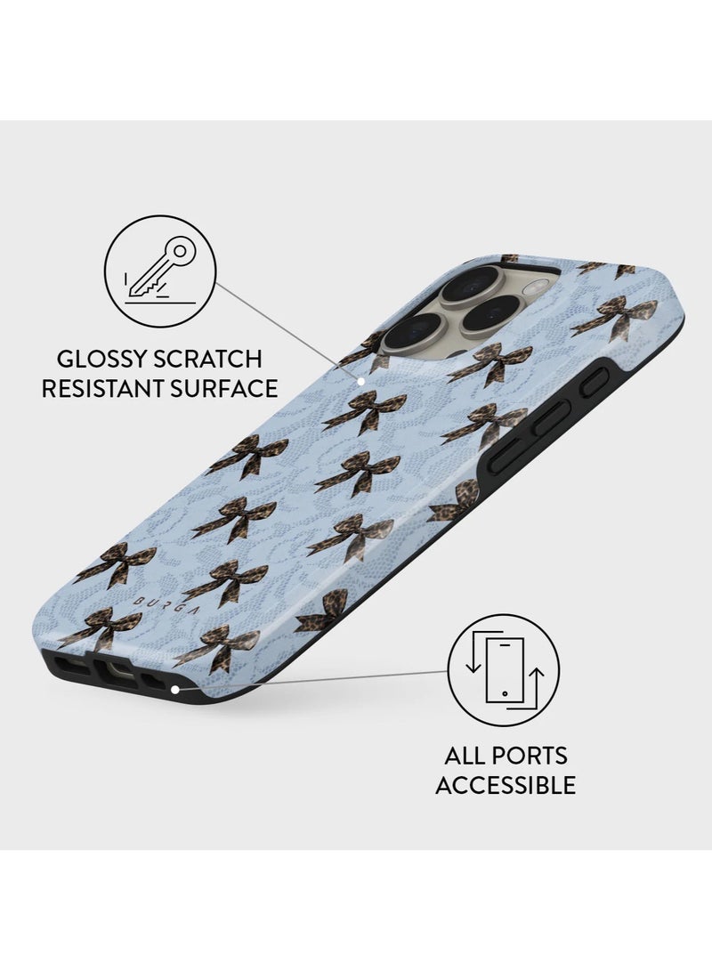 BURGA iPhone 16 pro Case, 2 Piece Hard Shell + TPU Silicone Interior, Shock Absorption, All Port Accessible, Raised Bezel For Screen & Camera Protection, Never Fading HQ Print,Fashionista - Image 3