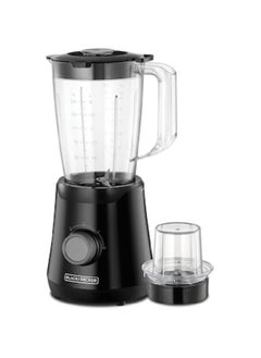 BLACK&DECKER Black & Decker + 500W Blender with Grinding Mill and Clear 1.5 Liter BX530-B5  - Image 2