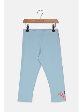 Tchibo Baby Girls Sweat Pants, Blue  - Image 1