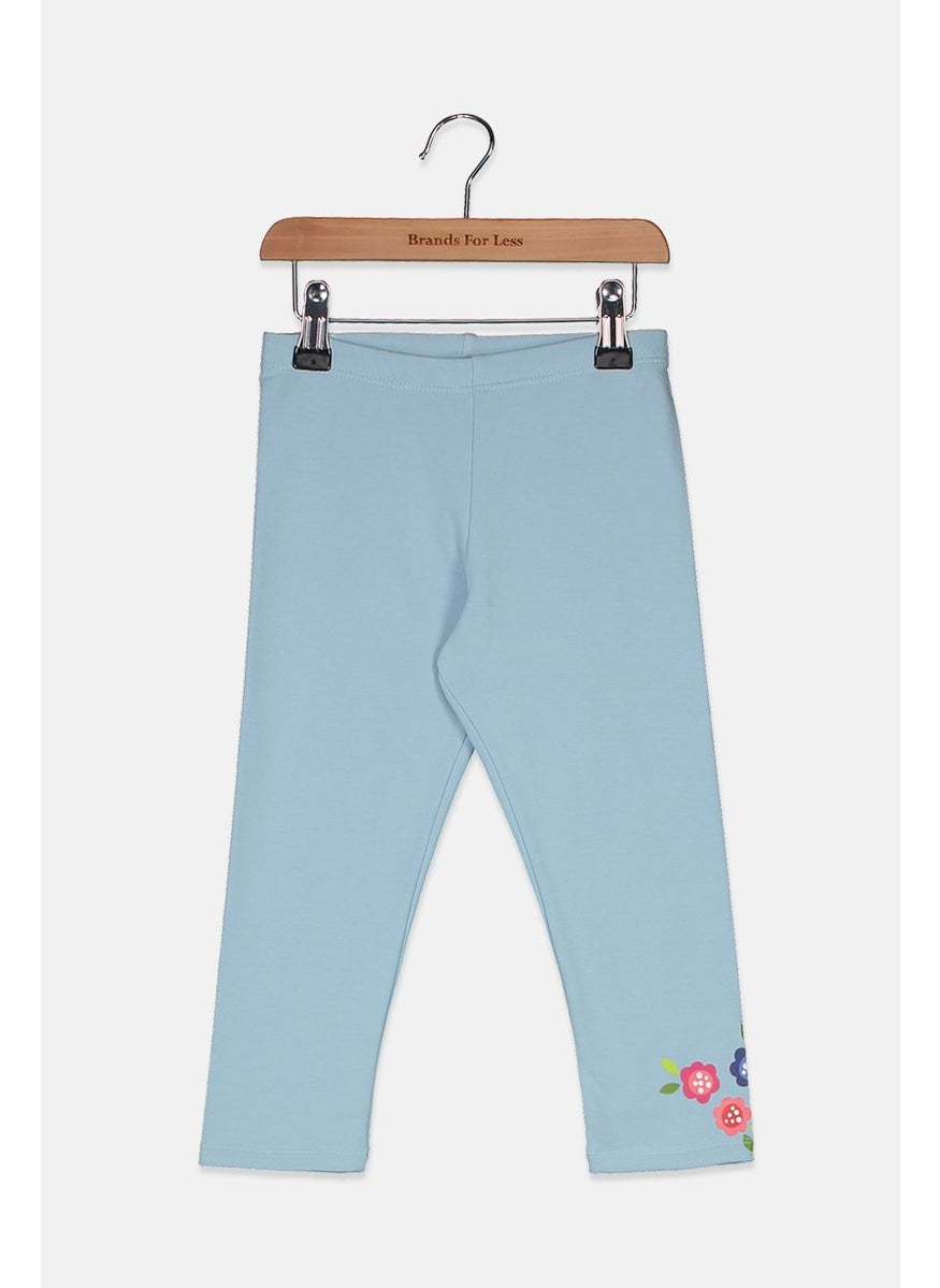 Tchibo Baby Girls Sweat Pants, Blue  - Image 1