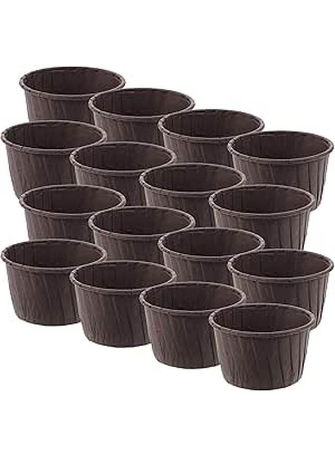 Coffee Greaseproof Cupcake Liners 50pcs Disposable Baking Cups For Party Home Muffins - Image 1