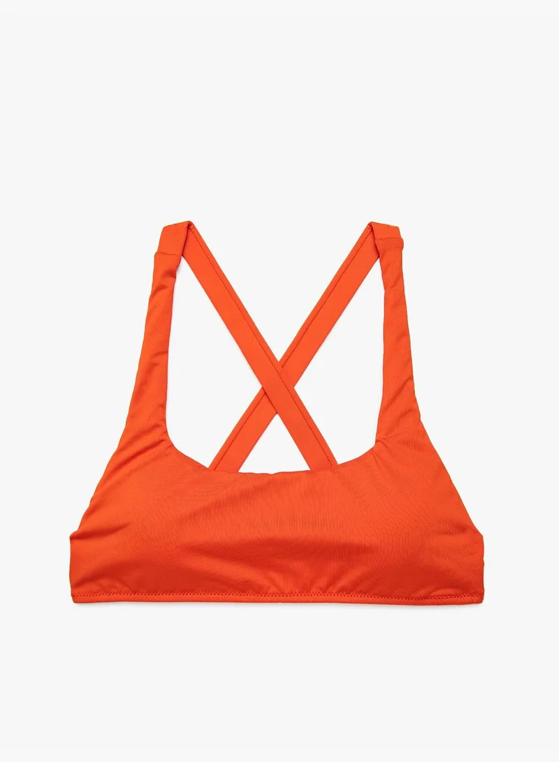 KOTON Şahika Ercümen X Koton Bikini Top