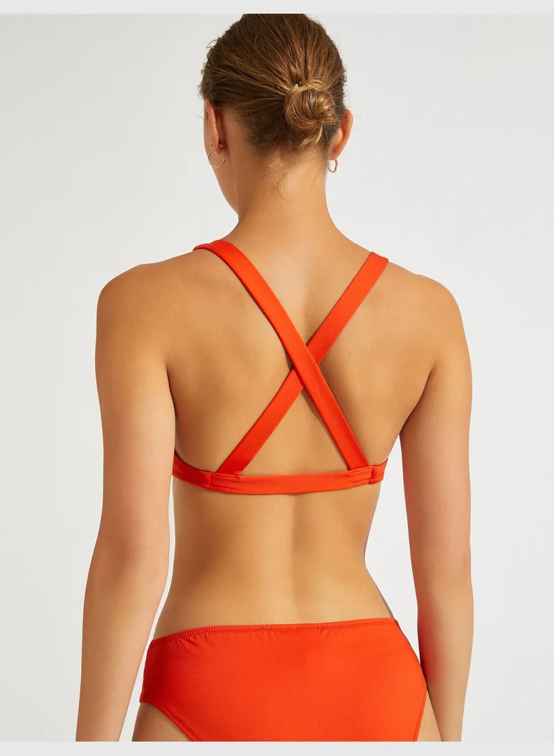 KOTON Şahika Ercümen X Koton Bikini Top