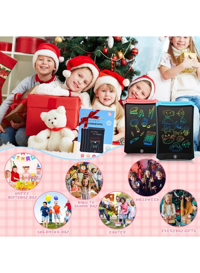 إيوكو ألعاب للأطفال من سن 2 إلى 4 سنوات، هدايا للأطفال، أجهزة لوحية للكتابة للأطفال، عبوة من قطعتين، أساسيات السفر للأطفال الصغار، كتب تلوين بدون فوضى للأطفال الصغار من سن 1 إلى 3 سنوات، هدية عيد الميلاد للبنات والأولاد - 8.5 بوصة - Image 2