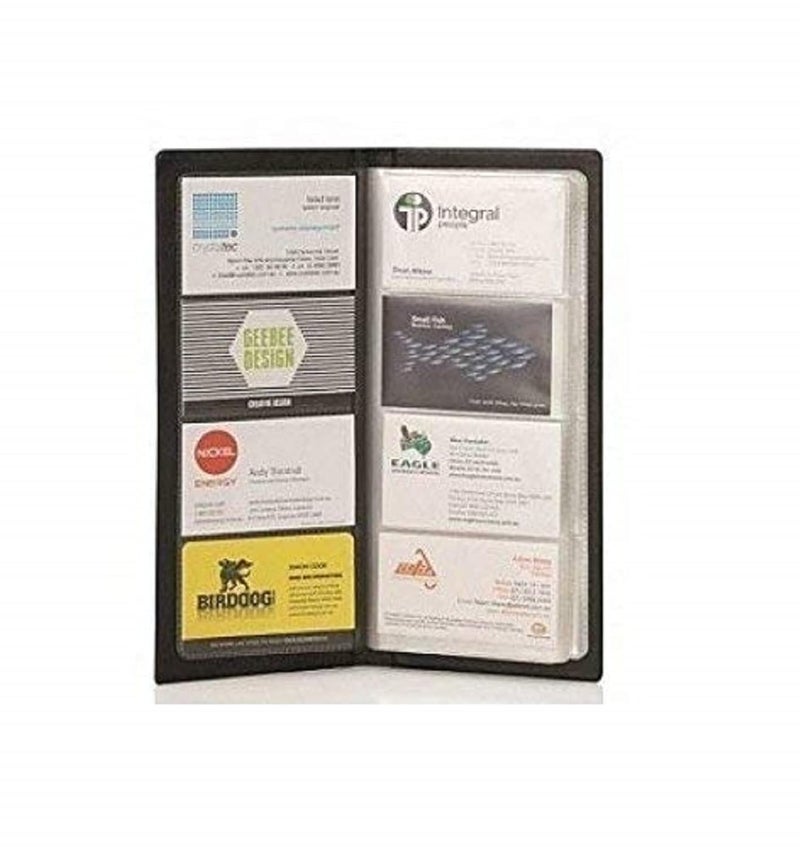JEYANG Business card Holder, Visiting, Credit, Debit Card Holder/Organize Card Organizer Professional Office Organizer - 480 Cards ((Black)) - Image 1