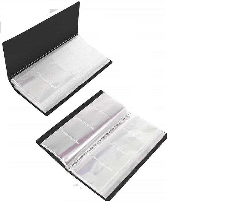 JEYANG Business card Holder, Visiting, Credit, Debit Card Holder/Organize Card Organizer Professional Office Organizer - 480 Cards ((Black)) - Image 2