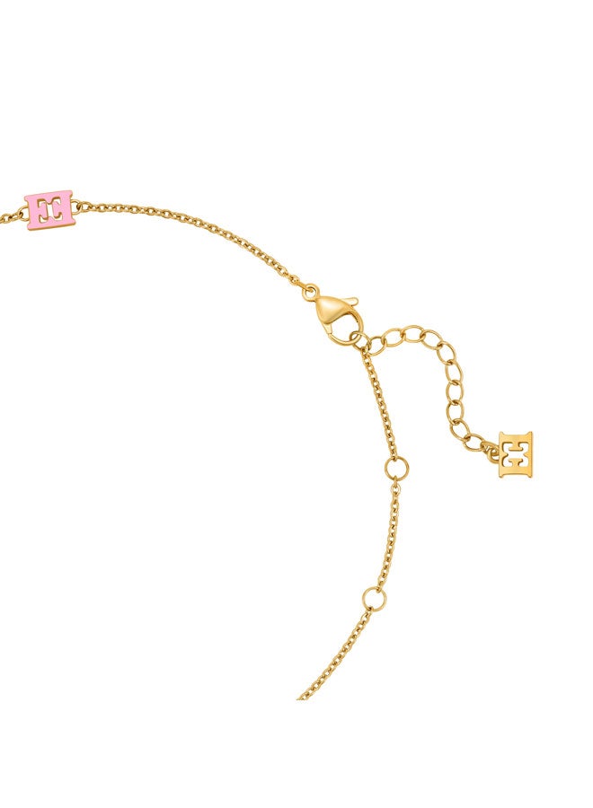 ESCADA Florence Gold Plated Stainless Steel Necklace for Women 360mm - Image 3