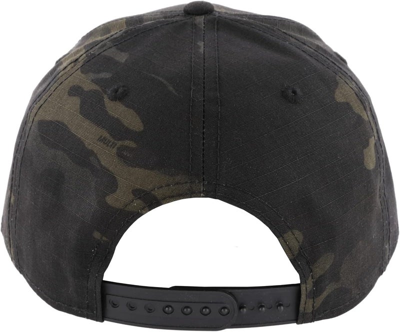 Jeep Text Logo Low Profile Trucker Hat Black CamoGreen Hat - Image 5