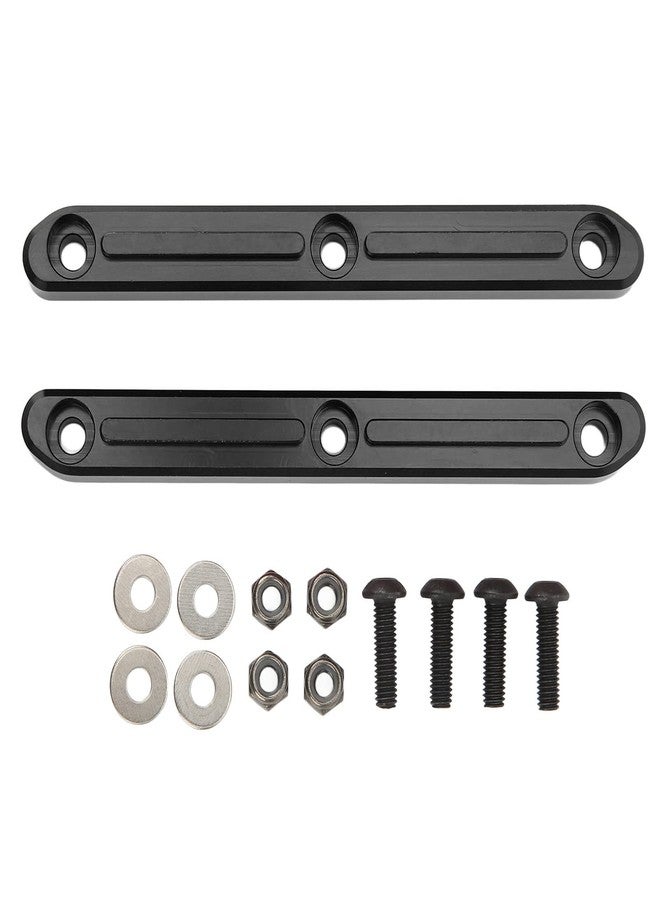 Aoutecen Roof Rails, 2PCS RC Roof Rails Aluminium Alloy RC Body Roof Rails Compatible with ARRMA 1/5 Outcast Kraton 8s(Black) - Image 1