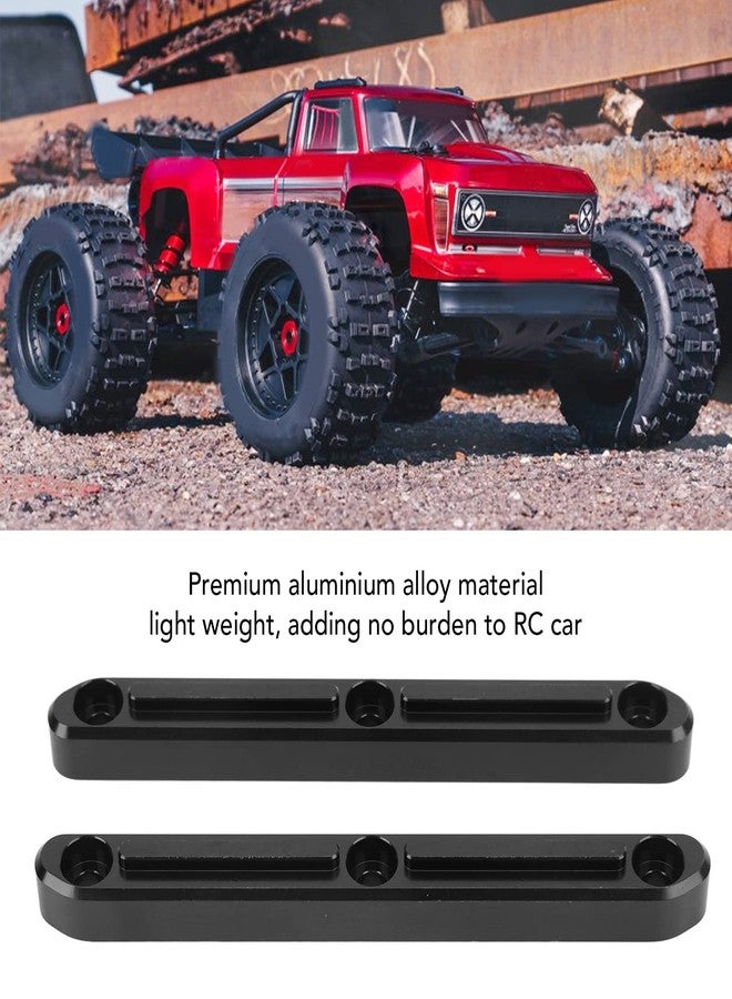 Aoutecen Roof Rails, 2PCS RC Roof Rails Aluminium Alloy RC Body Roof Rails Compatible with ARRMA 1/5 Outcast Kraton 8s(Black) - Image 3
