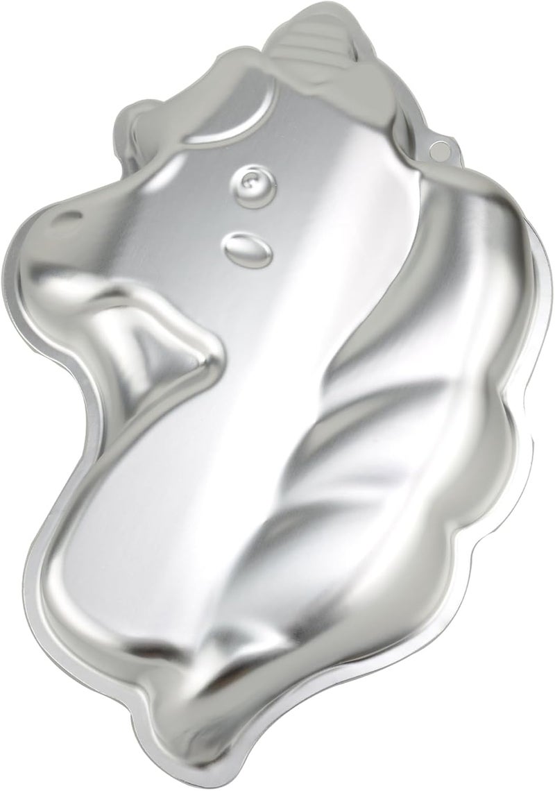 Pormasbenzer Aluminum Unicorn Shaped Cake Pan Mould Cake Baking Bakeware for Birthday Anniversary Party Christmas - Image 4