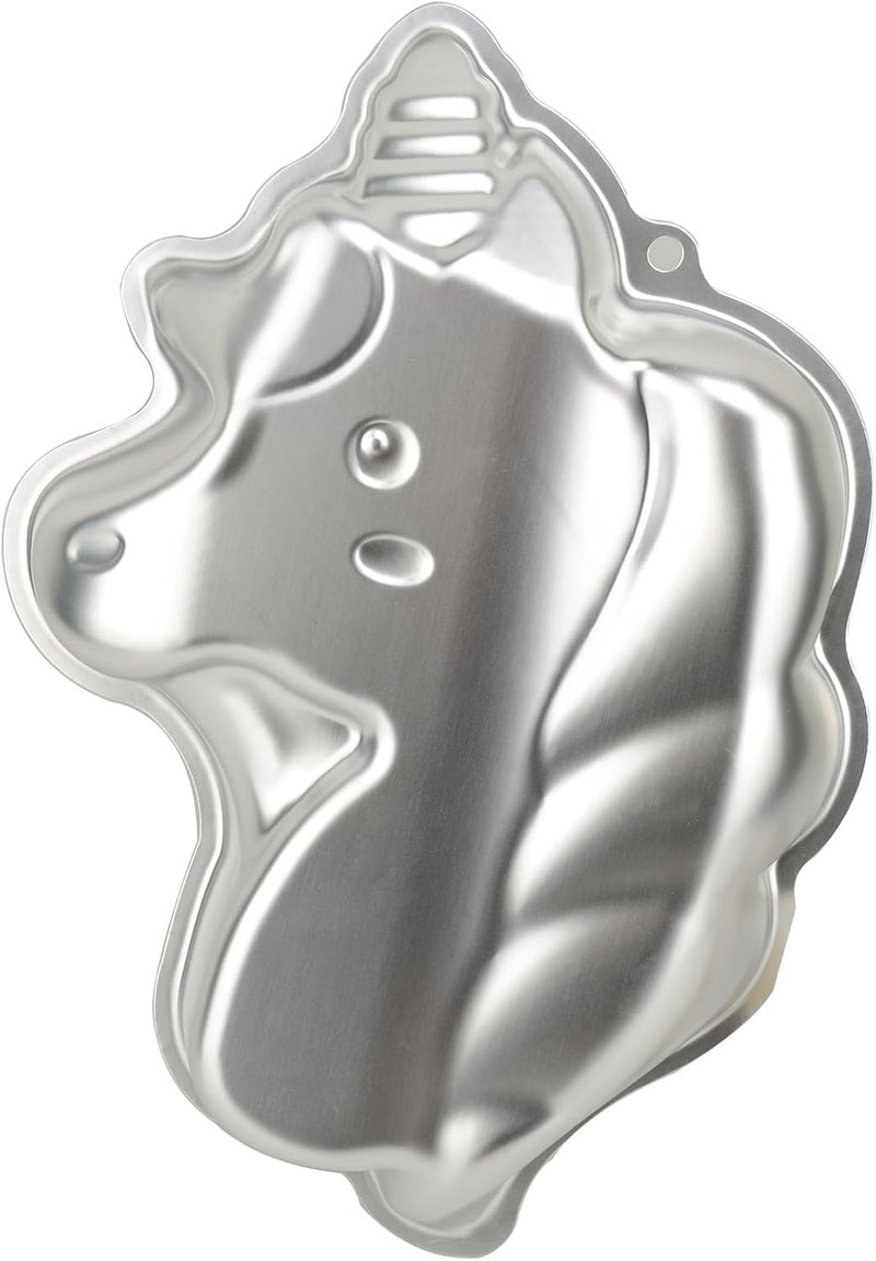 Pormasbenzer Aluminum Unicorn Shaped Cake Pan Mould Cake Baking Bakeware for Birthday Anniversary Party Christmas - Image 2