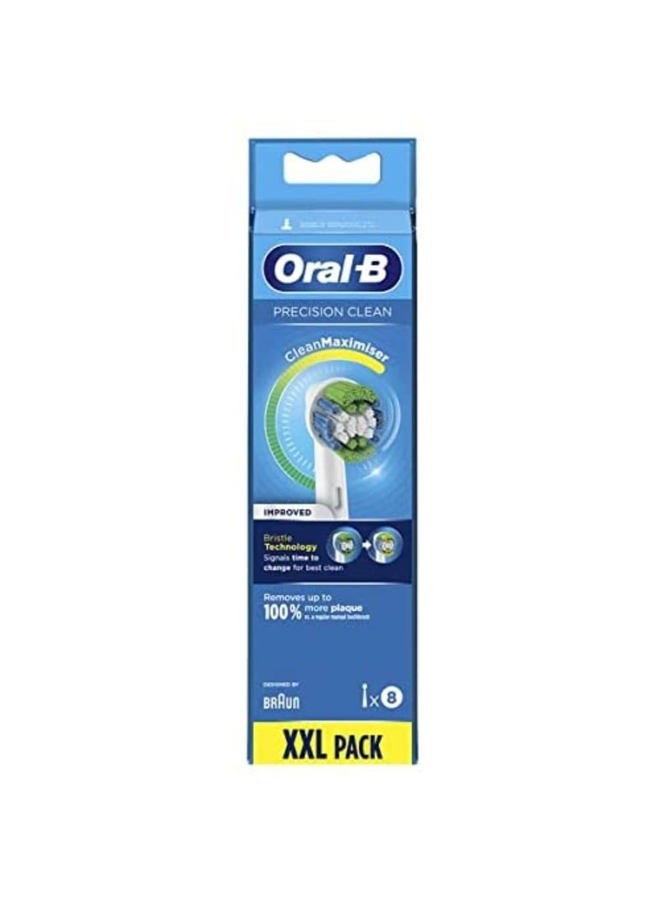 Procter & Gamble Oral-B Precision Clean Toothbrush Heads Pack of 8 - Image 1