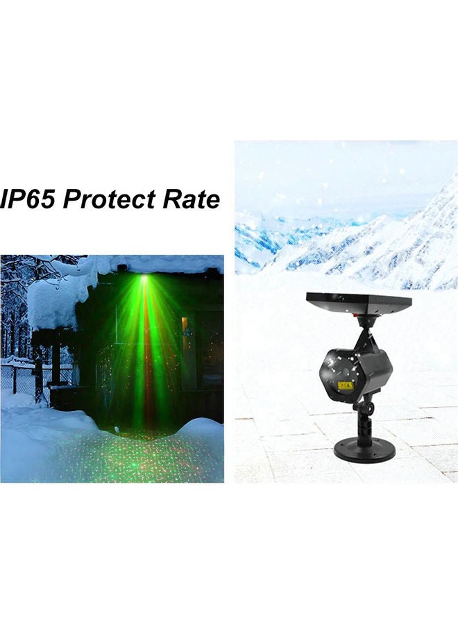 Loquat Solar Powered LED Projector Starry Lamp Black - Image 4