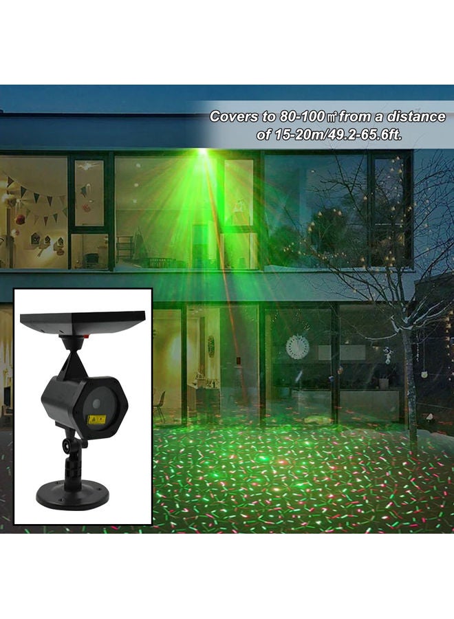 Loquat Solar Powered LED Projector Starry Lamp Black - Image 5