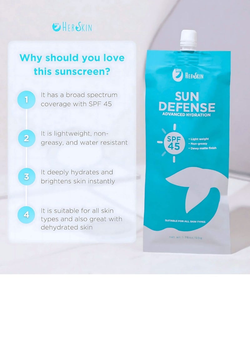 Her Skin Sun Defense Advanced Hydration Spf45 - Image 2