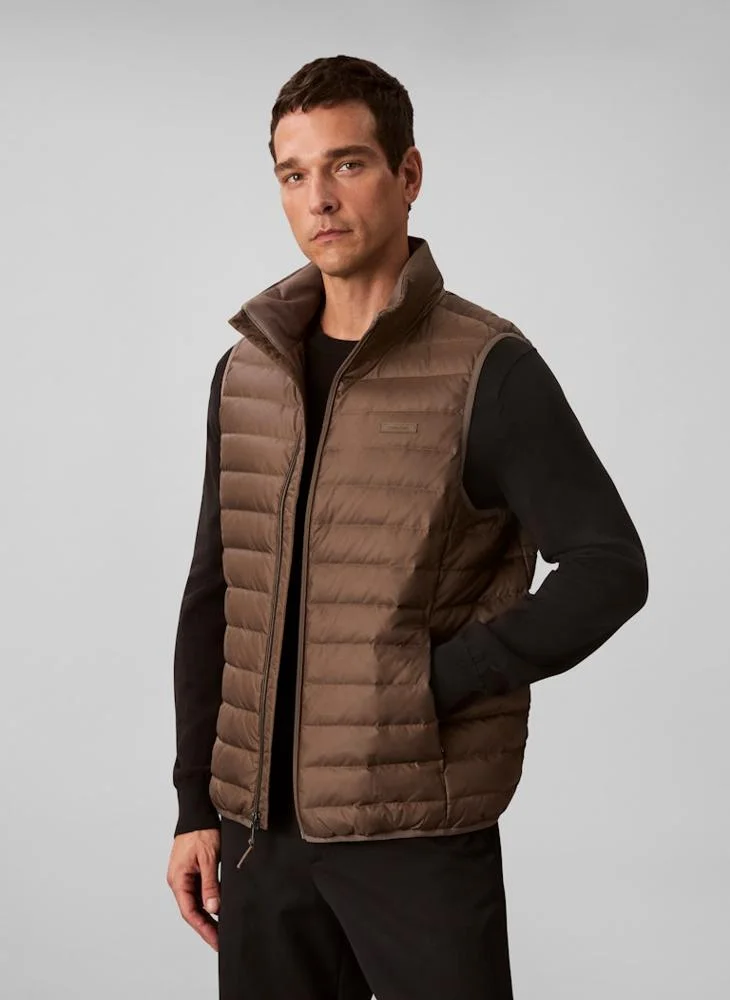 CALVIN KLEIN Sleeveless Puffer Vest Jacket