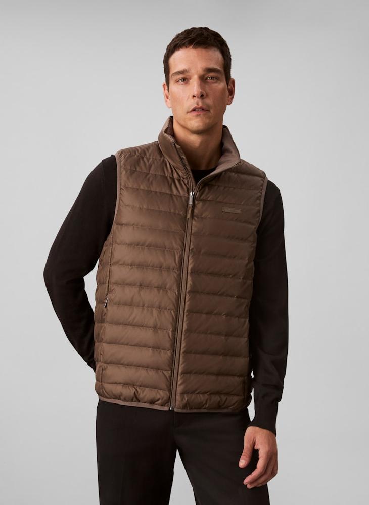 CALVIN KLEIN Sleeveless Puffer Vest Jacket - Image 1