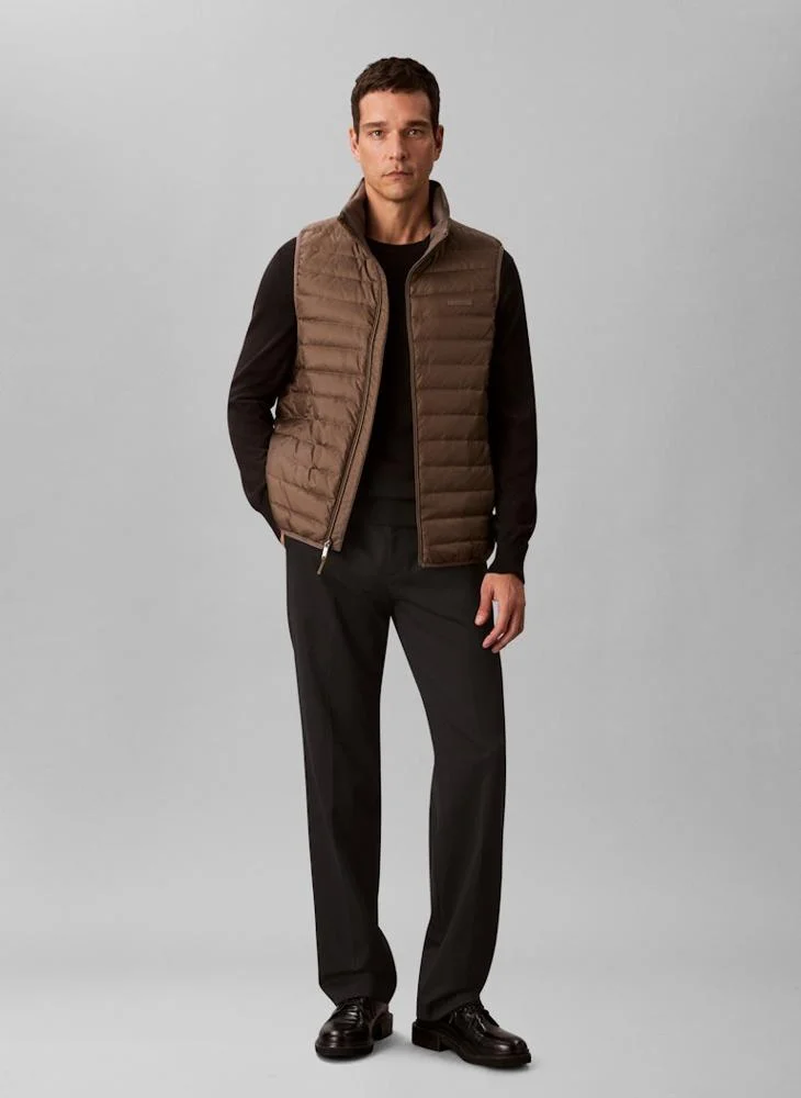 CALVIN KLEIN Sleeveless Puffer Vest Jacket