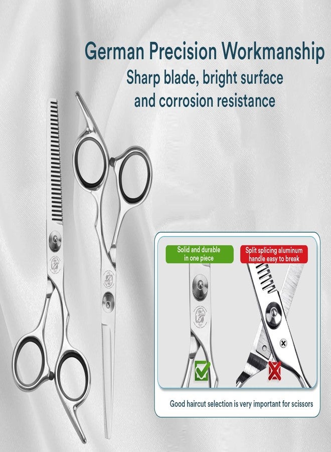 SYGA Premium 8-Piece Hair Cutting Set Household Hairdressing Scissors for Hair Cutting, Bangs, Thinning, and Special Tooth Scissors Set - Image 5