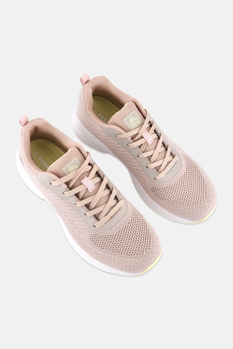 RBX Women Lace Up Outdoor Shoes ,Light Pink  - Image 4