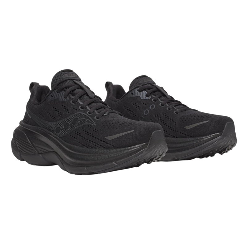 Saucony Women's Hurricane 25 Sneaker, Black/Black/Black, 11 - Image 3