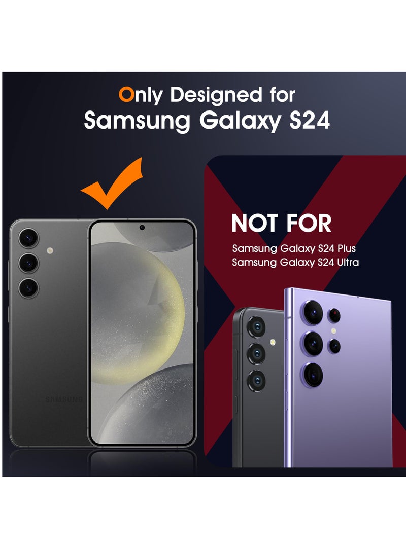 BORTONY Samsung Galaxy S24 Case Crystal Clear Flexible Soft TPU Shockproof Protective Case Cover for Samsung Galaxy S24 6.2 inch - Image 2