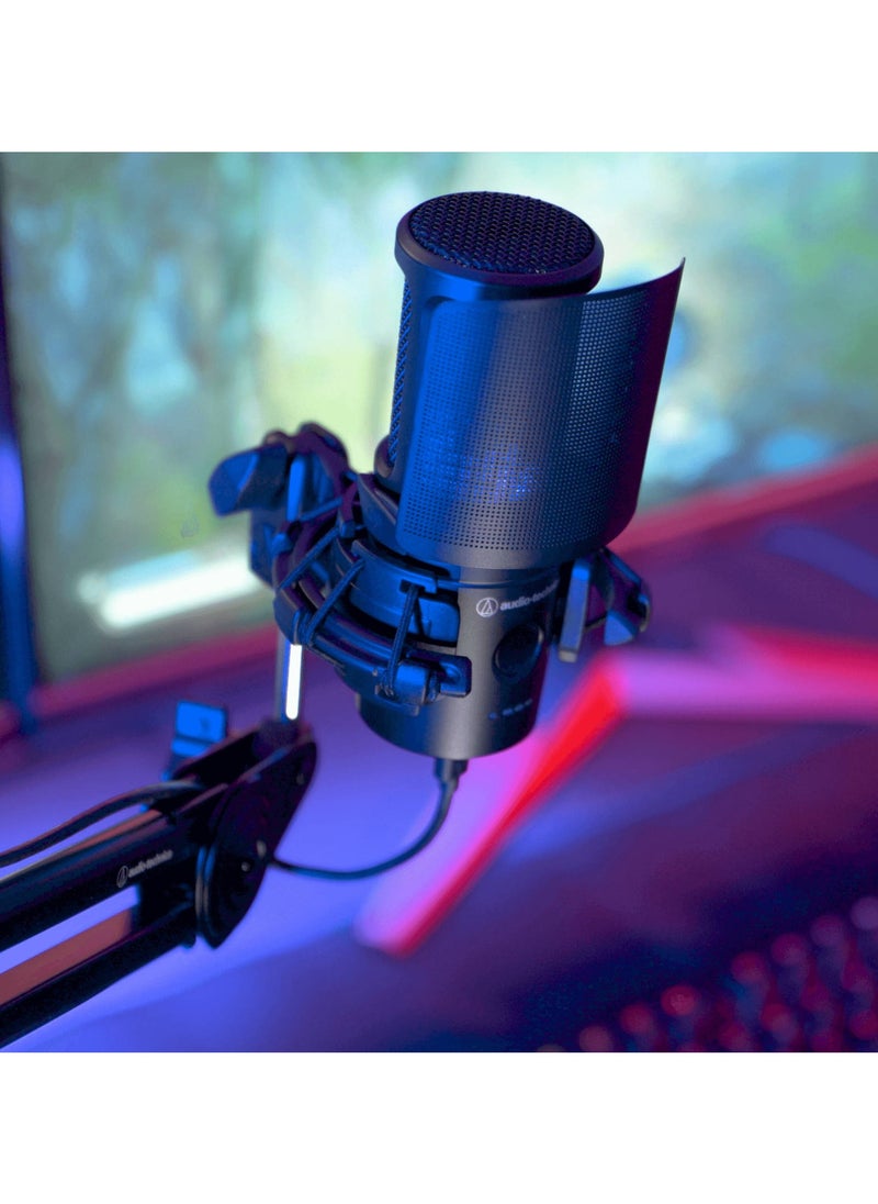 audio-technica - Audio-Technica AT2020USB-XP Cardioid Condenser USB Microphone, 24-Bit / 192 kHz High-Resolution Audio - Image 1
