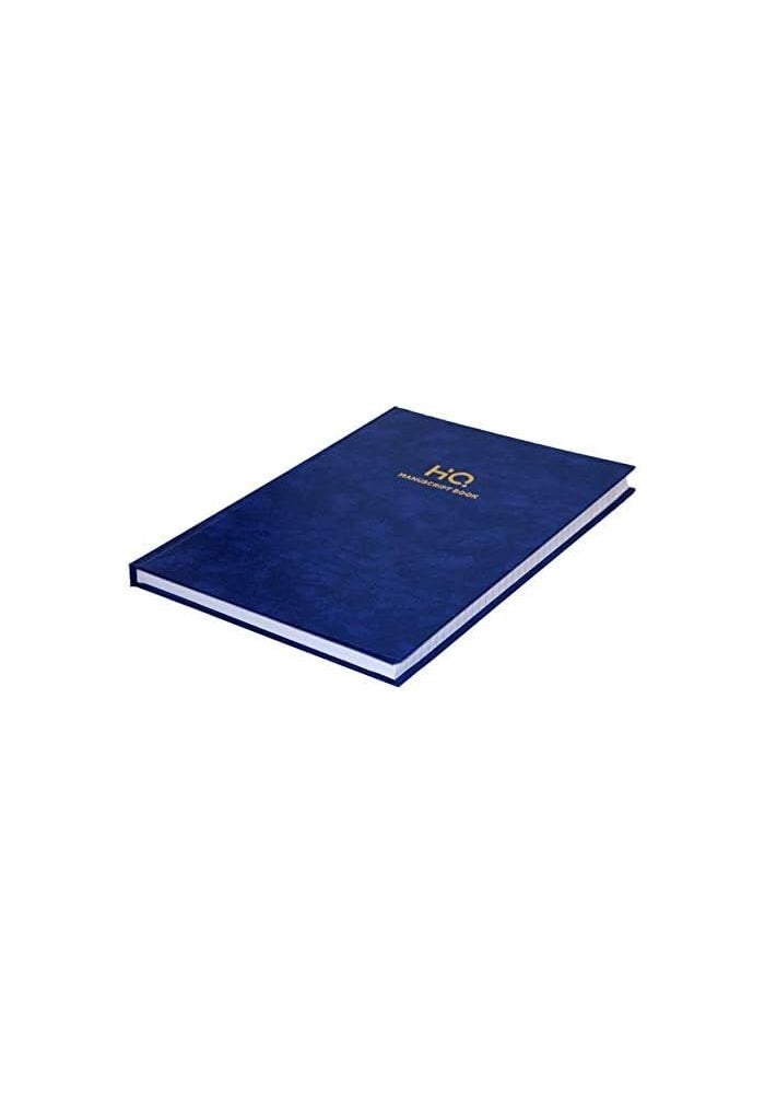 HQ Full Scap Manuscript Book - Blue Cover - Image 3