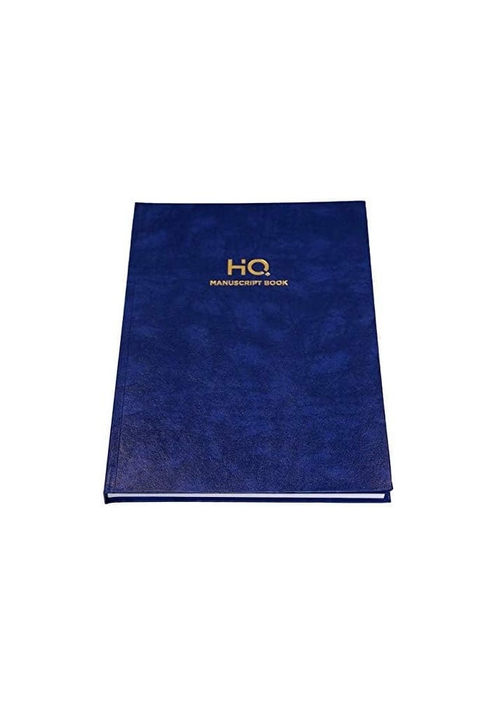 HQ Full Scap Manuscript Book - Blue Cover - Image 2